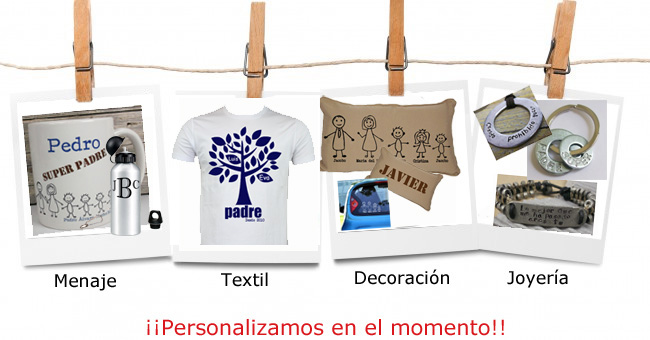 Regalos personalizados para hombres, Originales