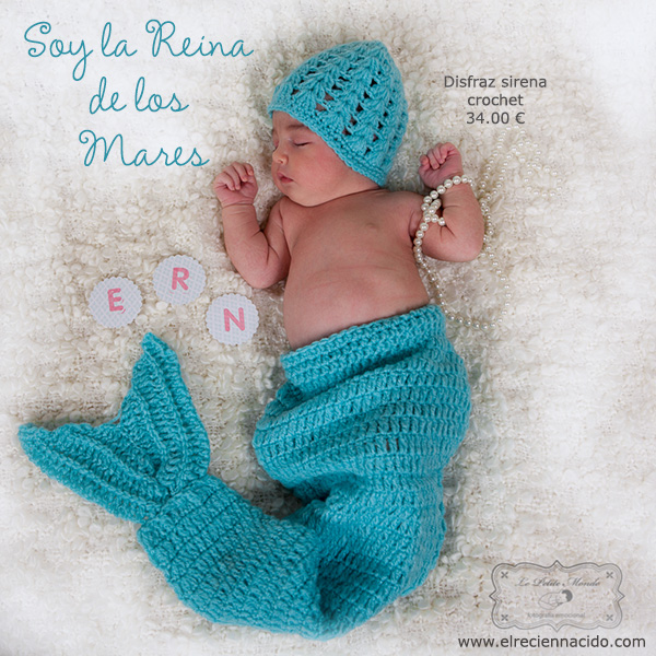 Disfraz para en crochet - El Recien NacidoEl Recien Nacido