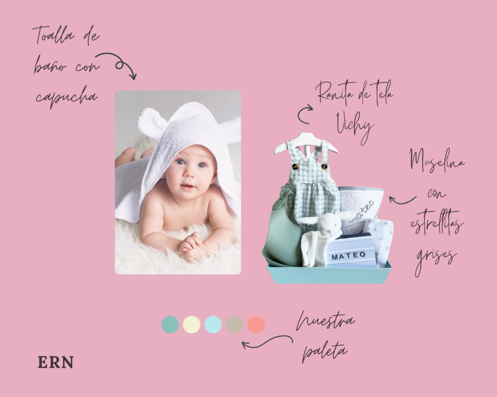 Cestas personalizadas bebé