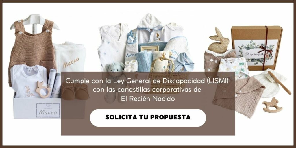 Canastilla bebe con factura desde CEE